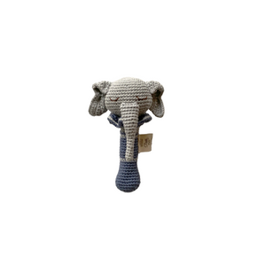 hæklede elefant rangle fra Patti Oslo