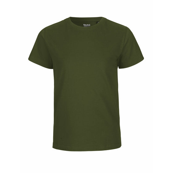 armygrøn t-shirt til drenge