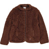 fleece jakke i brun fra Müsli til drenge og piger